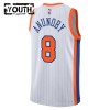 Dres New York Knicks Og Anunoby Nike 2024-25 City Edition Bijela Swingman - Dječji